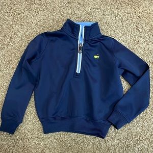 Masters Golf Augusta 1/4 zip sweatshirt- 2T